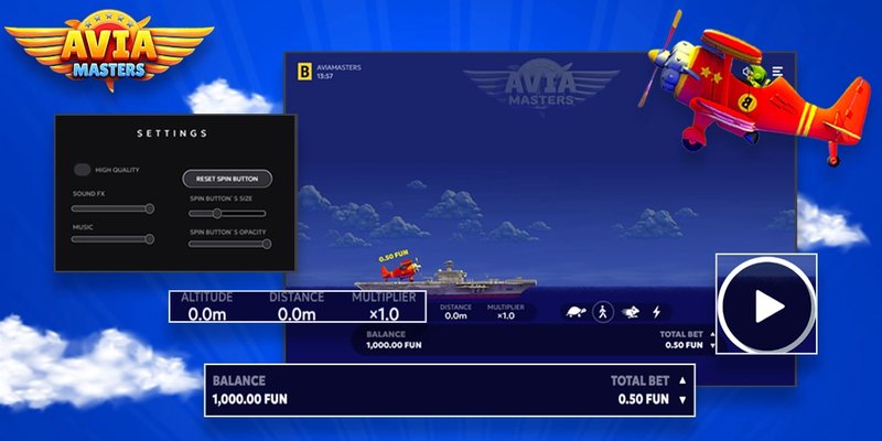 Avia Masters: Das kostenlose Flugzeugspiel von Novomatic in Deutschland spielen in Germany