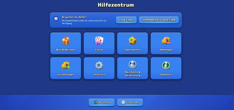 Pistolo Casino - Kasyno Online z Rozrywką i Wieloma Bonusami - overview